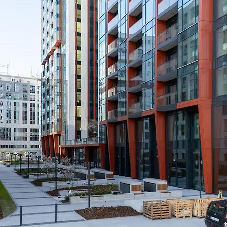 Appartamento Towarowa Towers Varsavia
